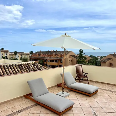 Daire Fantastico Atico Duplex En Marbella, Con Vistas Al Mar Y A 300 Metros De La Playa *