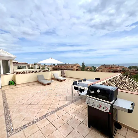 Apartmán Fantastico Atico Duplex En Marbella, Con Vistas Al Mar Y A 300 Metros De La Playa