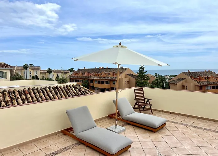 Apartmán Fantastico Atico Duplex En Marbella, Con Vistas Al Mar Y A 300 Metros De La Playa *
